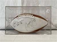 Wilson Football Autographed by Bob & Brian Griese