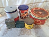 Vintage tins