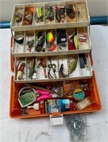 Fishing Tackle & Box