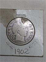 1902 Barber Half Dollar