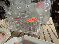 CRYSTAL BUTTER DISH