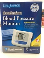 Life Source Blood Pressure Monitor Easy One Step