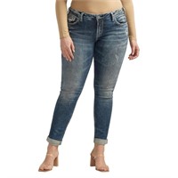 Size 22W 29L Silver Jeans Co. Womens Plus Size