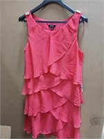 Size16 SLNY Fashions Tiered Chiffon Dress -