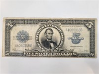 1923 $5 Silver Certificate FR-282