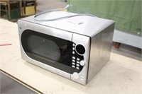 GE Stainless Steel Microwave, Works Per Seller