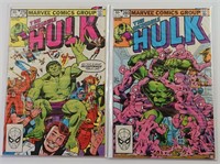 Incredible Hulk #279 + 280