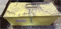 Metal Yellow Tool Box