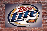 Miller Lite Beer Metal Sign Wall Decor Tin Poster