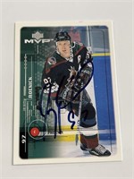 JEREMY ROENICK AUTOGRAPHED UPPER DECK