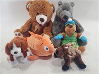 (6) MCM Children's Stuffed Animals