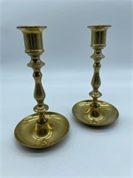Brass Candle Holders (2)