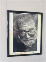 Autographed Jerry Garcia 32/100 Picture