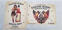 2-SAILOR JERRY SPICED RUM 12X16 POSTERS