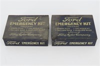 2- Ford Emergency Kit Tin Boxes