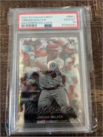 '23 Bowmans Best Lava Jordan Walker PSA 10 Rookie