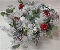 Battery Christmas Wreath