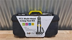PEX Multi Head Crimp Tool Kit