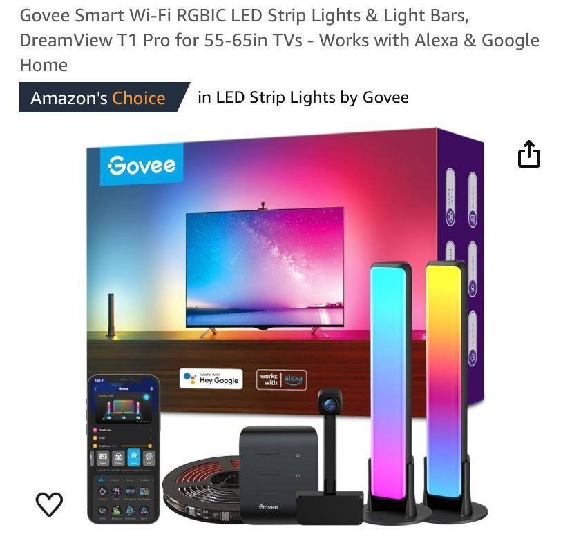 Govee Smart Wi-Fi RGBIC LED Strip Lights