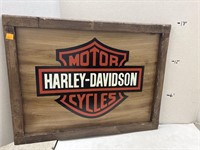 Harley-Davidson Wooden Sign