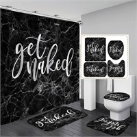 4 Piece Bathroom Set - Get Naked