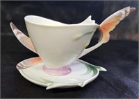 Franz Collection - Papillon Butterfly Cup & Saucer
