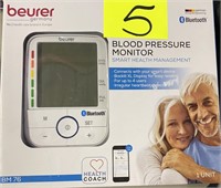 Blood pressure monitor with blue tooth
