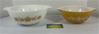 Pyrex Butterfly Gold Cinderella Mixing Bowls