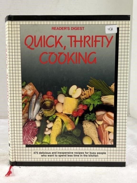 1987 Readers Digest "Quick Thrifty Cooking" Book