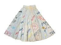 Vintage 1956 Poodle Skirt