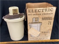 4 QT Electric Ice Cream Maker