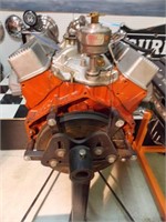 Corvette 350 Complete Static Engine W/ Double Hump