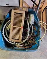 Tote of electrical and other wires