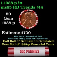 1-10 FREE BU RED Penny rolls with win of this 1988