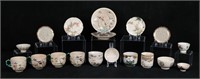 21 Pieces Japanese Satsuma Porcelain