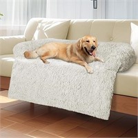 (White) Dog Couch Bed for Furniture Protector