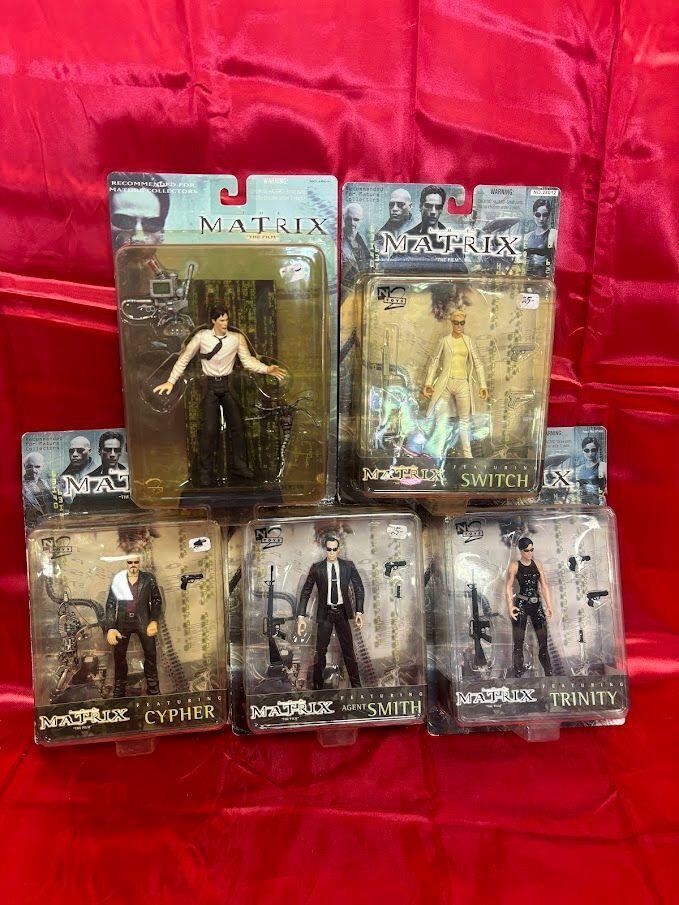 Matrix Action Figurines, NIB, Qty 5