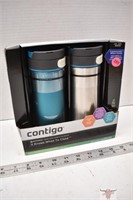 2 Contigo Travel Mugs