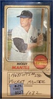 1968 TOPPS MICKEY MANTLE CARD