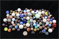 Amazing Antique Glass & Clay Marbles