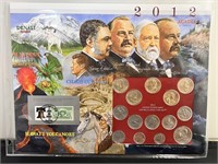 2012 Uncirculated Coin Set
