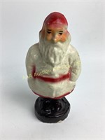 Old paper mache Santa Claus candy container