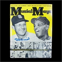 Stan Musial Signed Magazine