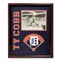 Ty Cobb Signed Photo