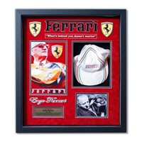 Enzo Ferrari Signed Ferrari Cap