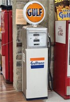 "Gulf" Single Double-Sided Gas Pump