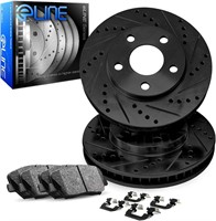 R1 Concepts eLINE Series Front Brake Rotors & Pads