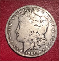 #36  1900-0 US Silver Dollar Morgan