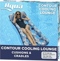 Inflatable Pool Float, Lounge, Luxury Fabric