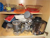 Contents of Some Lower Cabinets & Drawers: See Des